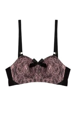 Elsie Pink Spiral Stitch Bullet Bra -Layer Outfit 30788298506288 5