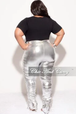 Final Sale Plus Size Top With Cutout In Black -Layer Outfit 30803975635049 7