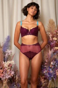 Orla Lace Balconette Bra -Layer Outfit 30817996931266 5