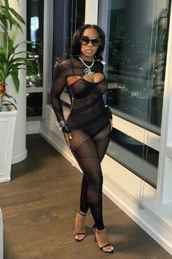 Sheer Confidence : Jumpsuit -Layer Outfit 30928972021803 7