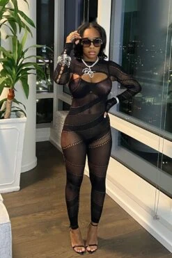 Sheer Confidence : Jumpsuit -Layer Outfit 30928972087339 9