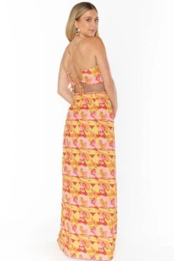 Show Me Your Mumu Rumba Maxi Skirt ~ Havana Beaded Sequins -Layer Outfit 31099485257771 5