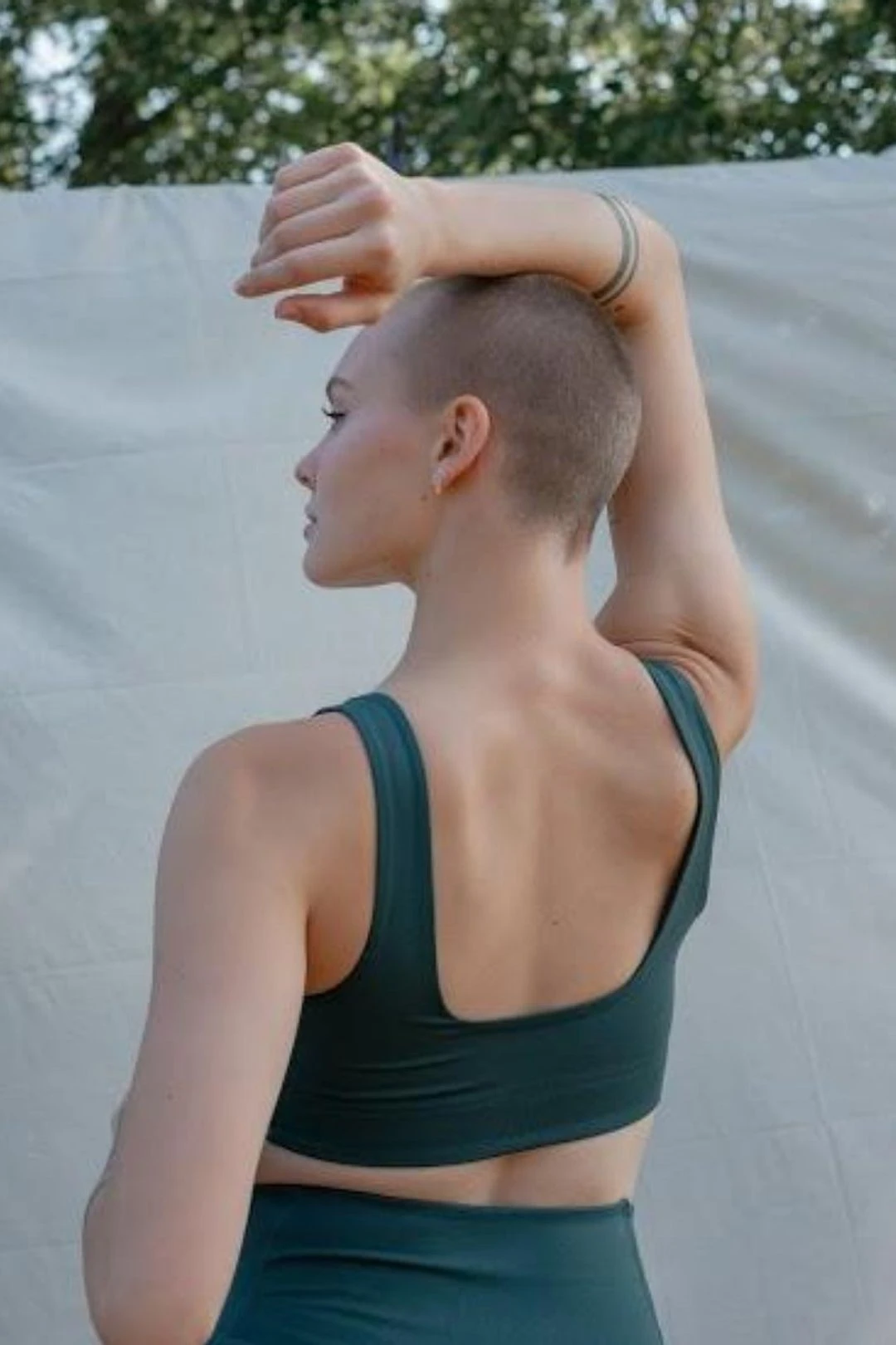 Girlfriend Collective Tommy Bra Moss 4 Girlfriend Collective Tommy Bra Moss - Image 2