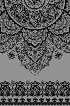 Nightfall Nirvana Stella Grey Boho Seamless Sport Yoga Bra - Women 6 Nightfall Nirvana Stella Grey Boho Seamless Sport Yoga Bra - Women -Layer Outfit 31124796473498 2