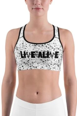 Cookies & Creme Sports Bra