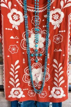 Taking Control Top - Rust - 100% COTTON -Layer Outfit 31244159320129 5