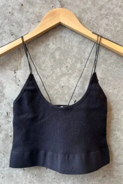 By Together Seamless Skinny Strap Crop Cami -Layer Outfit 31274063855787 7