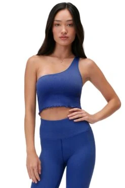 Spiritual Gangster Luna One Shoulder Crop Tank