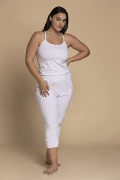 Pure White Yoga Jumpsuit