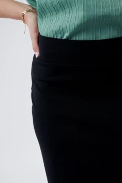 Always Ready Pencil Midi Skirt-Black 13 Always Ready Pencil Midi Skirt-Black -Layer Outfit 31399325204614 6