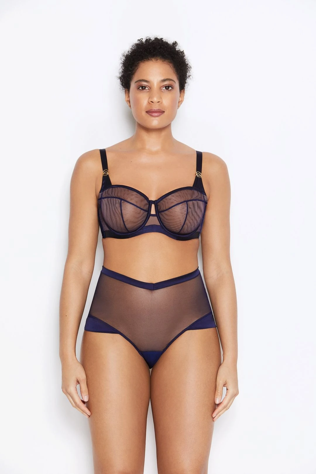Katherine Hamilton Nina Navy Bra 26-36 D-HH 6 Katherine Hamilton Nina Navy Bra 26-36 D-HH - Image 4