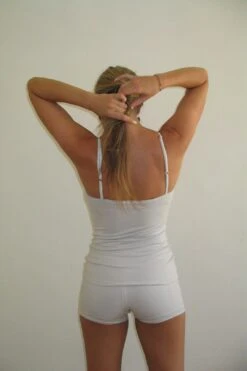 Frankies Bikinis Giselle Tank - Icy Gray -Layer Outfit 31511078568005 4