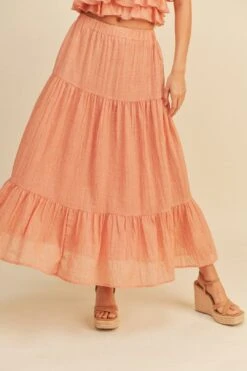 Cameron Tiered Skirt -Layer Outfit 31552587726937 4