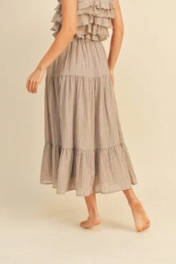 Cameron Tiered Skirt -Layer Outfit 31552587890777 8