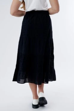 Tea Gardens Eyelet Midi Skirt 21 Tea Gardens Eyelet Midi Skirt -Layer Outfit 31553356431494 10