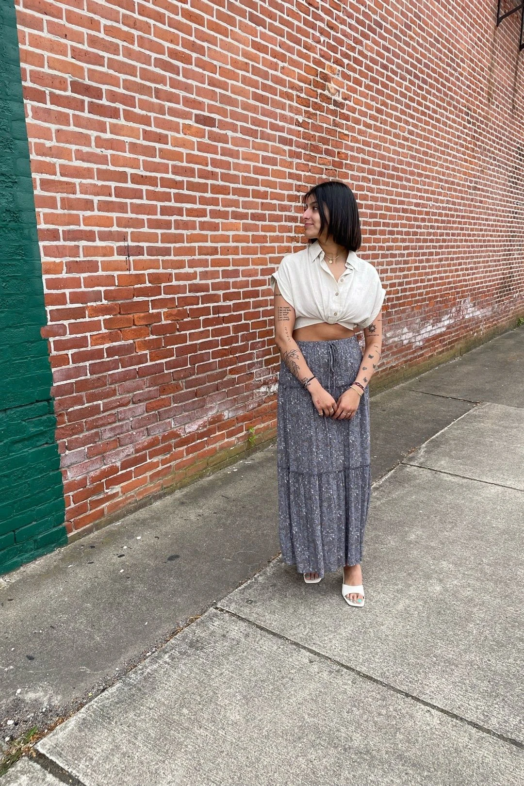 Can Can Floral Print Skirt 4 Can Can Floral Print Skirt - Image 2