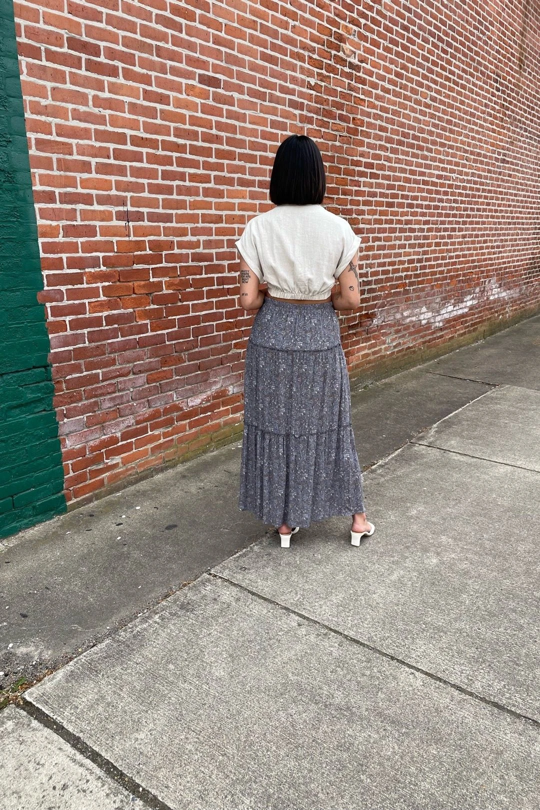 Can Can Floral Print Skirt 6 Can Can Floral Print Skirt - Image 4