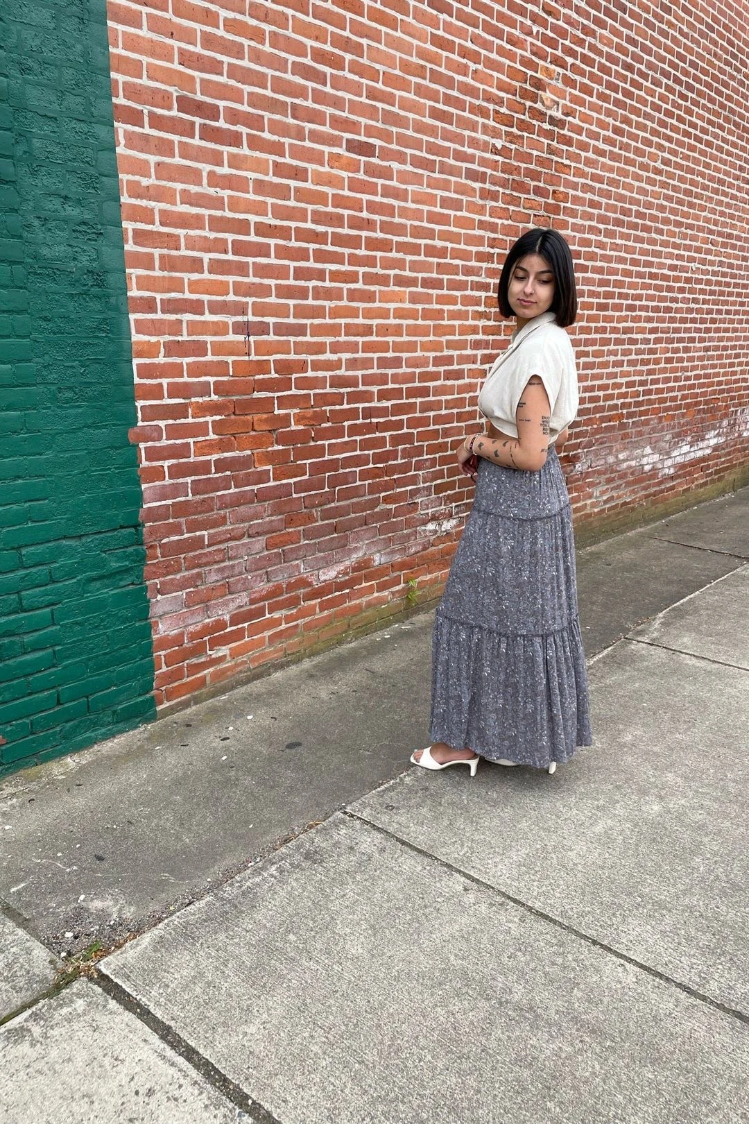 Can Can Floral Print Skirt 5 Can Can Floral Print Skirt - Image 3