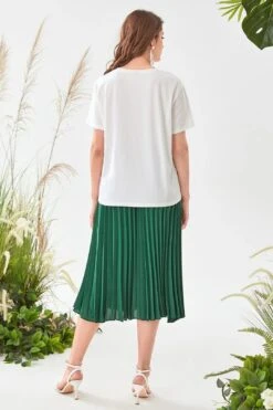 Day In Paradise Tee & Pleated Skirt Set 13 Day In Paradise Tee & Pleated Skirt Set -Layer Outfit 31620767744134 5