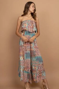 Patch My Heart Tube Jumpsuit