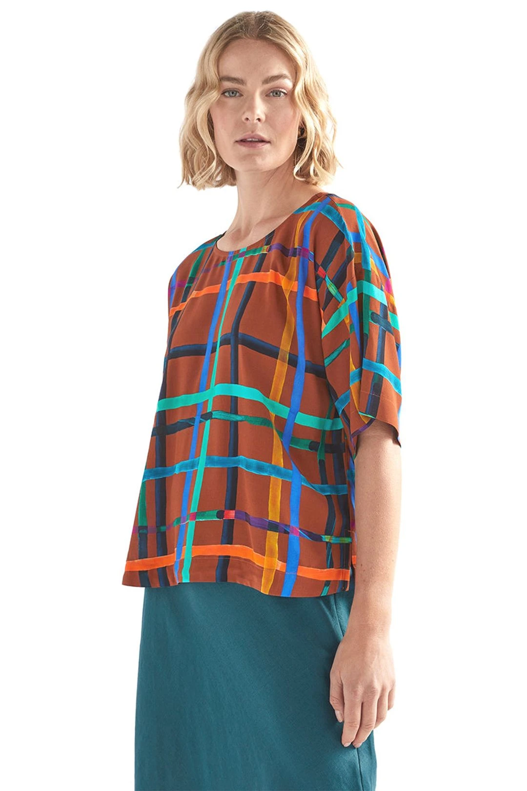 Dela Top - Brea Check 3 Dela Top - Brea Check