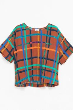 Dela Top - Brea Check 11 Dela Top - Brea Check -Layer Outfit 31669307277446 5