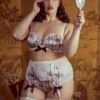 Bettie Page Showgirl Pink Overwire Bra 32-38 A-F -Layer Outfit 31671021109400 1
