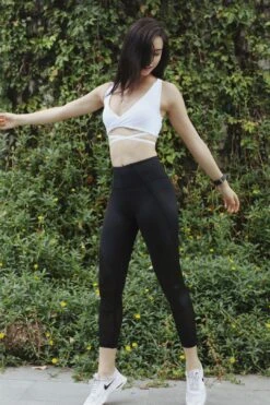 Balance Sports Bra (White) -Layer Outfit 31762731850 3