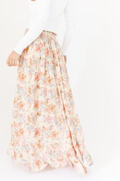 Bali Floral Maxi Skirt 14 Bali Floral Maxi Skirt -Layer Outfit 32222332059763 4