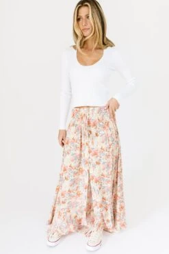 Bali Floral Maxi Skirt 16 Bali Floral Maxi Skirt -Layer Outfit 32222332125299 7