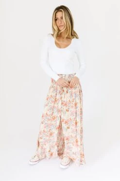 Bali Floral Maxi Skirt 17 Bali Floral Maxi Skirt -Layer Outfit 32222332190835 8