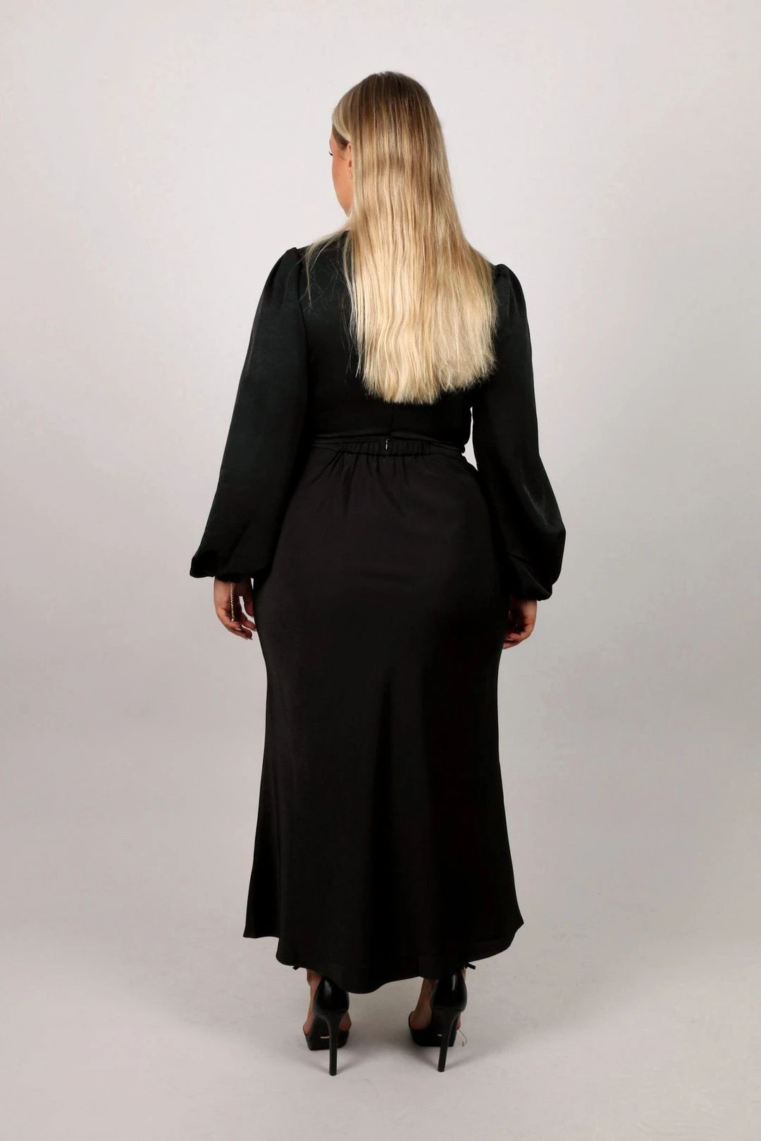 BIANCA MIDI SKIRT BLACK 7 BIANCA MIDI SKIRT BLACK - Image 5