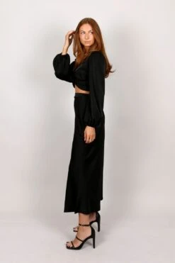BIANCA MIDI SKIRT BLACK 12 BIANCA MIDI SKIRT BLACK -Layer Outfit 32244001243251 4