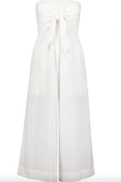 Bishop & Young - Elvia Front Tie Jumpsuit Salt