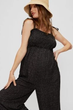 Smocked Maternity Jumpsuit -Layer Outfit 32493414023304 2