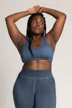 Stonewash Racer-Back Bra -Layer Outfit 32496324608180 1