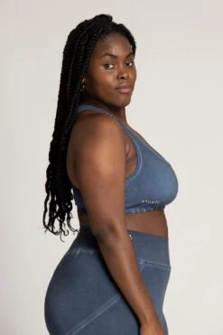 Stonewash Racer-Back Bra -Layer Outfit 32496370254004 2