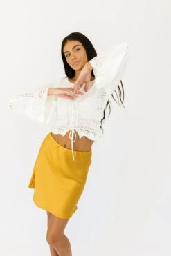 Saffron Mini Skirt 21 Saffron Mini Skirt -Layer Outfit 32607717589107 9