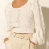 Helena Knit Top - Cream 1 Helena Knit Top - Cream -Layer Outfit 32631008591965 1