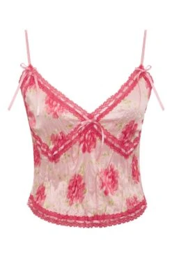 Frankies Bikinis X SYDNEY SWEENEY Serafina Satin Tank - Amore Mio -Layer Outfit 32738388377669 5