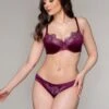 Rochelle Winter Berry Balcony Bra -Layer Outfit 32811266080939 1