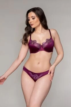 Rochelle Winter Berry Balcony Bra