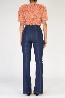 3D Floral Balloon Sleeve Mini Dress -Layer Outfit 32839160397973 2