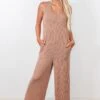 Casual Feelings Cocoa Jumpsuit -Layer Outfit 32869398577249 1