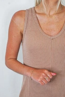 Casual Feelings Cocoa Jumpsuit -Layer Outfit 32869398642785 5