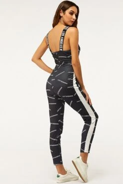 Wanderlust Graphic Strap Jumpsuit -Layer Outfit 32925982720235 4