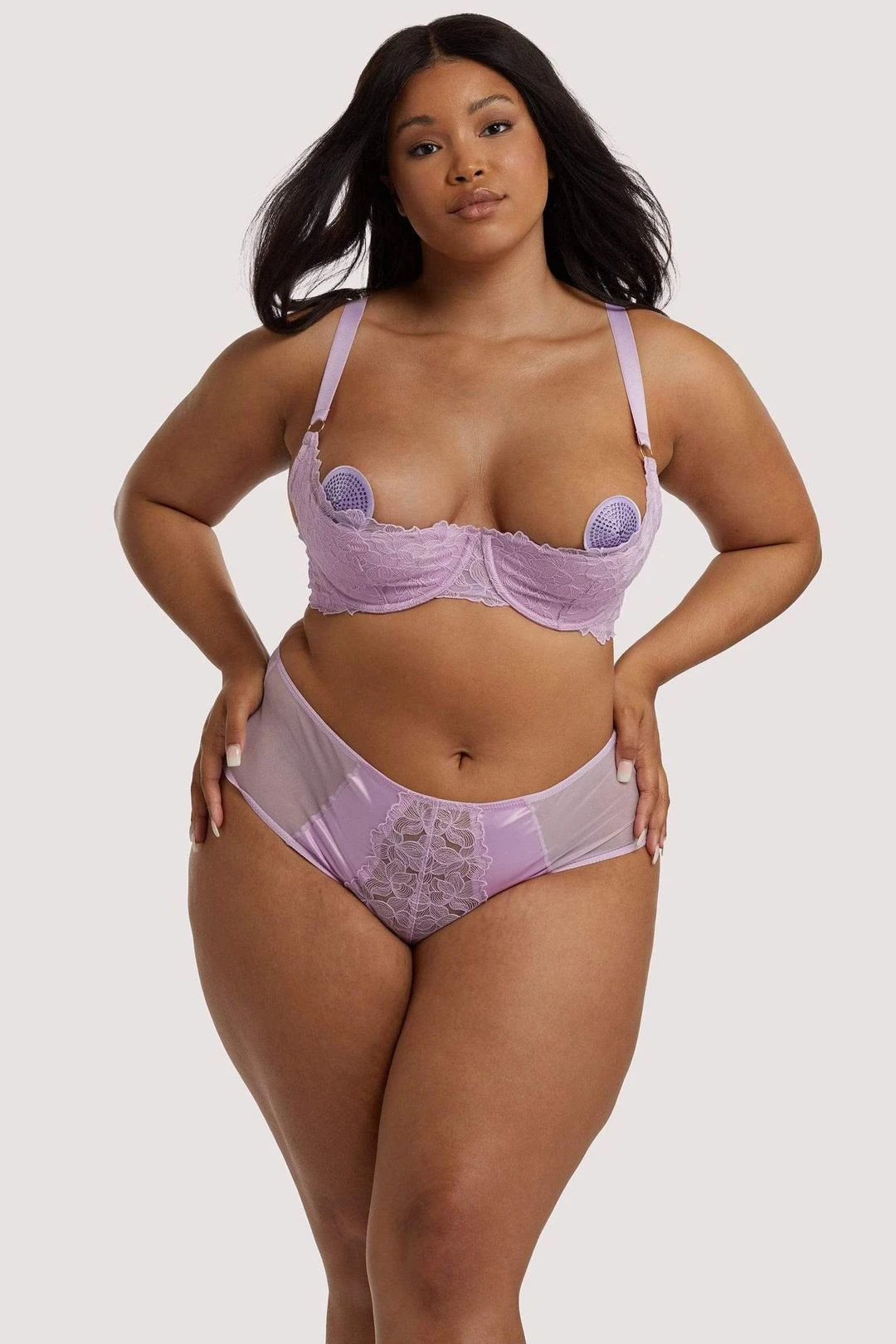 Playful Promises Lila Lilac Quarter Cup Bra 32-44 A-H 12 Playful Promises Lila Lilac Quarter Cup Bra 32-44 A-H - Image 10