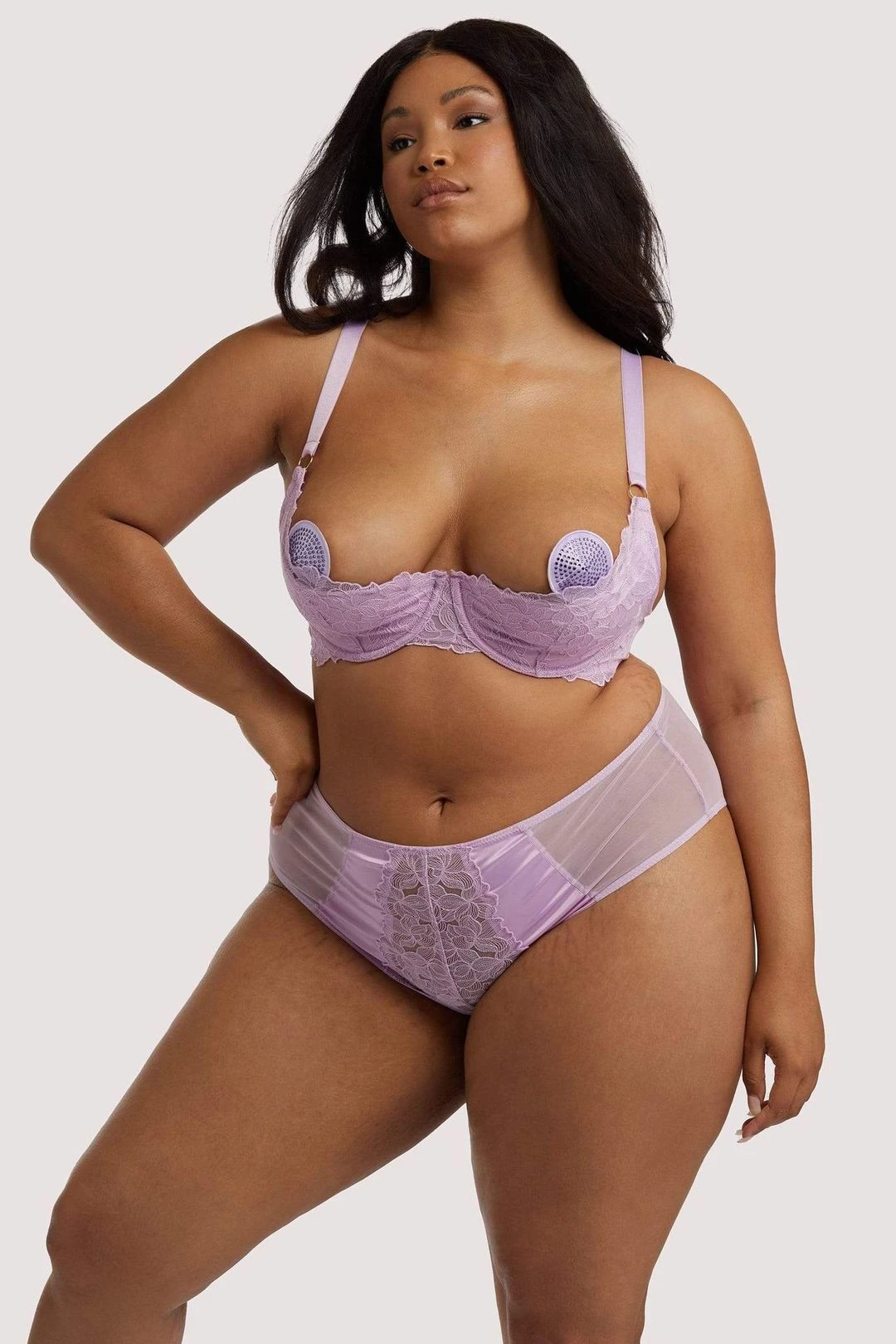 Playful Promises Lila Lilac Quarter Cup Bra 32-44 A-H 13 Playful Promises Lila Lilac Quarter Cup Bra 32-44 A-H - Image 11
