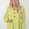 Sweet Simplicity Lime Ribbed Top -Layer Outfit 32982364356705 1