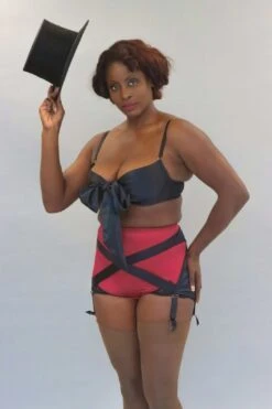 PP X KMD Yva Black Bow Front Bra 32-44 B-H 34 PP X KMD Yva Black Bow Front Bra 32-44 B-H -Layer Outfit 33060312711320 13